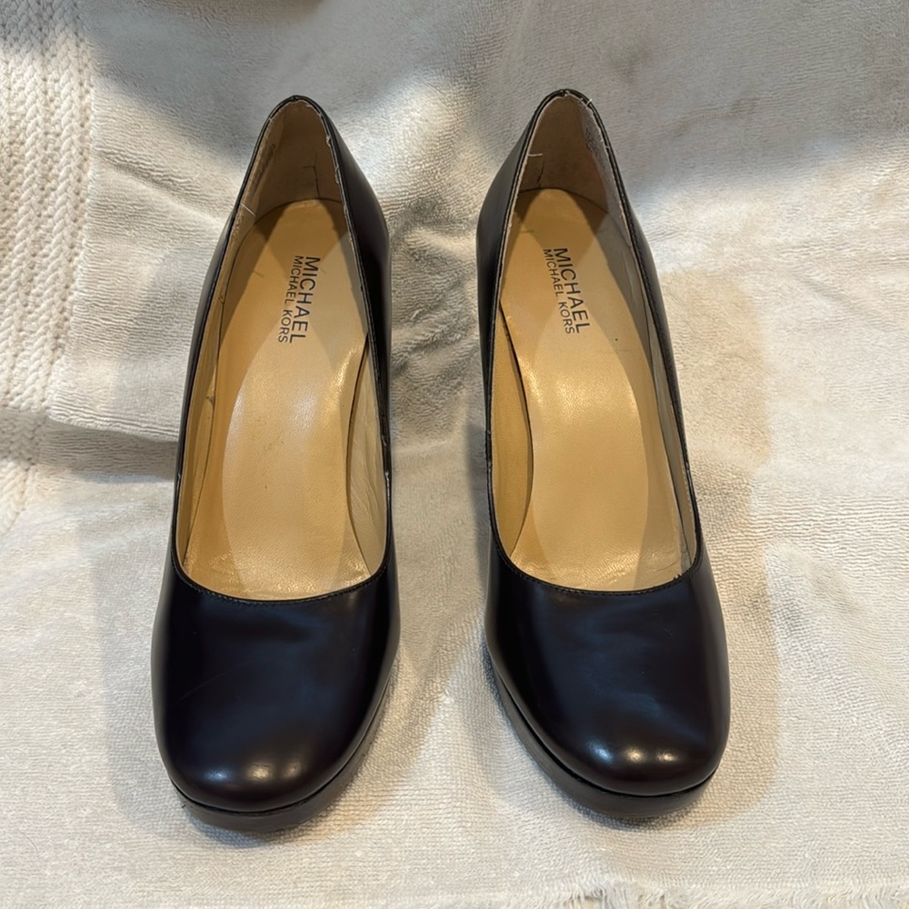 Dark Brown Platform Michael Kors Heels